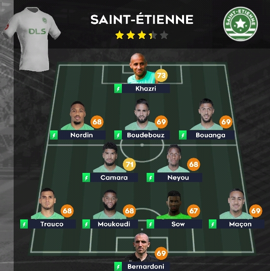 Tim Lawan DipoLebahSoker: Saint-Étienne