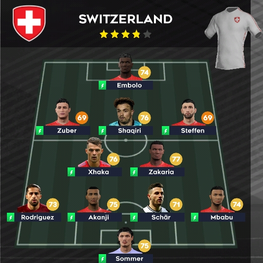 Tim Lawan DipoLebahSoker: Switzerland
